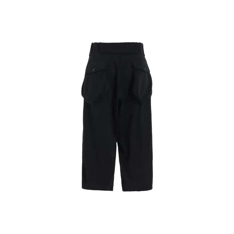 Yohji Yamamoto Ground Y SS25 Casual Shorts Unisex Black-1