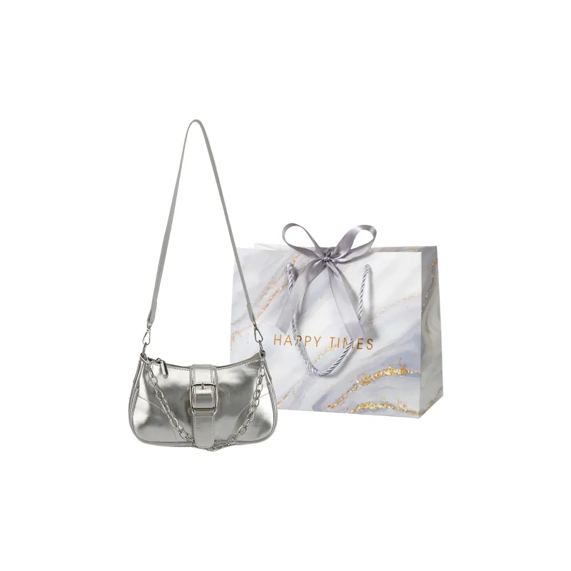 Miss Angel Patent Leather Shoulder Bag Women's Multicolor-0