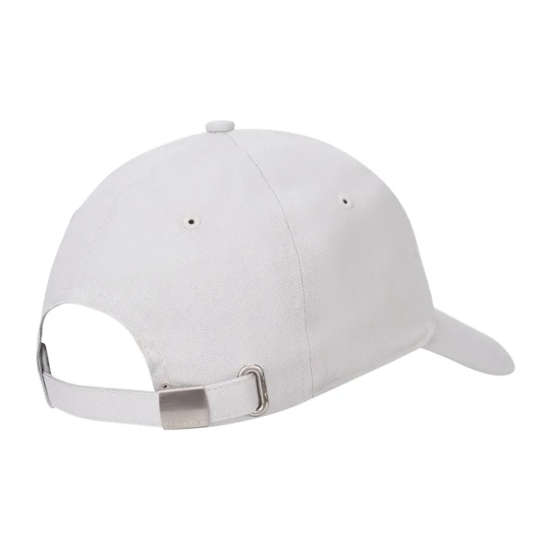 CALVIN KLEIN Cotton Baseball Caps Unisex Pearl Gray-1