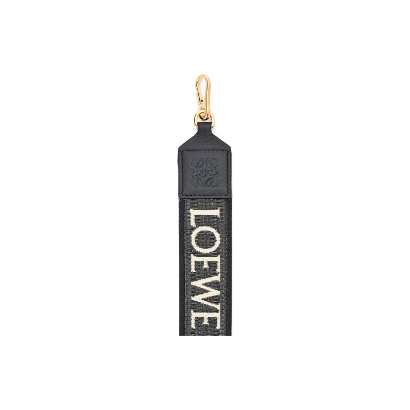 LOEWE Anagram Fabric Bag Shoulder Strap Unisex Dark Marine Blue-1