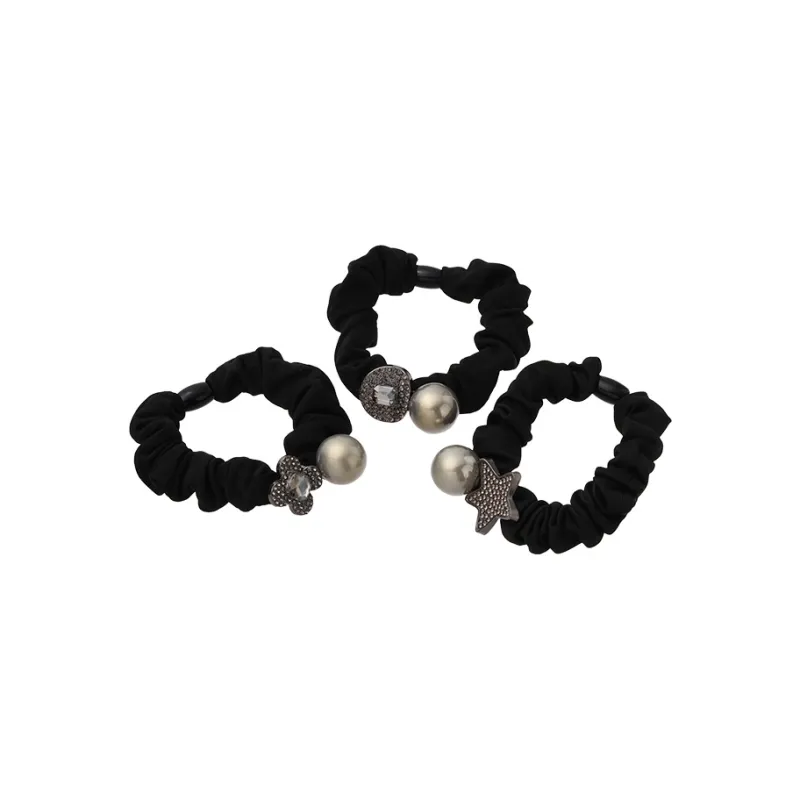 QIMEILA Faux Crystal Hair Tie Women's-0