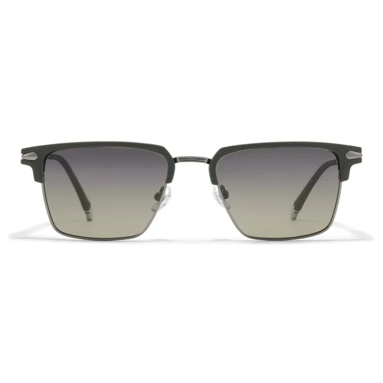 Sagawa Metal Square Sunglasses Unisex-5