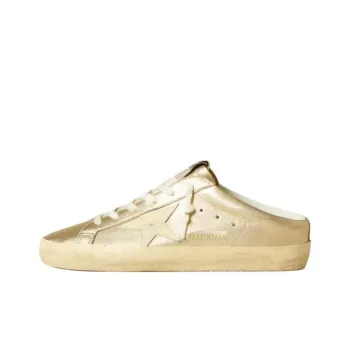 Golden Goose Super Star Wrap toe Slippers Women's Gold