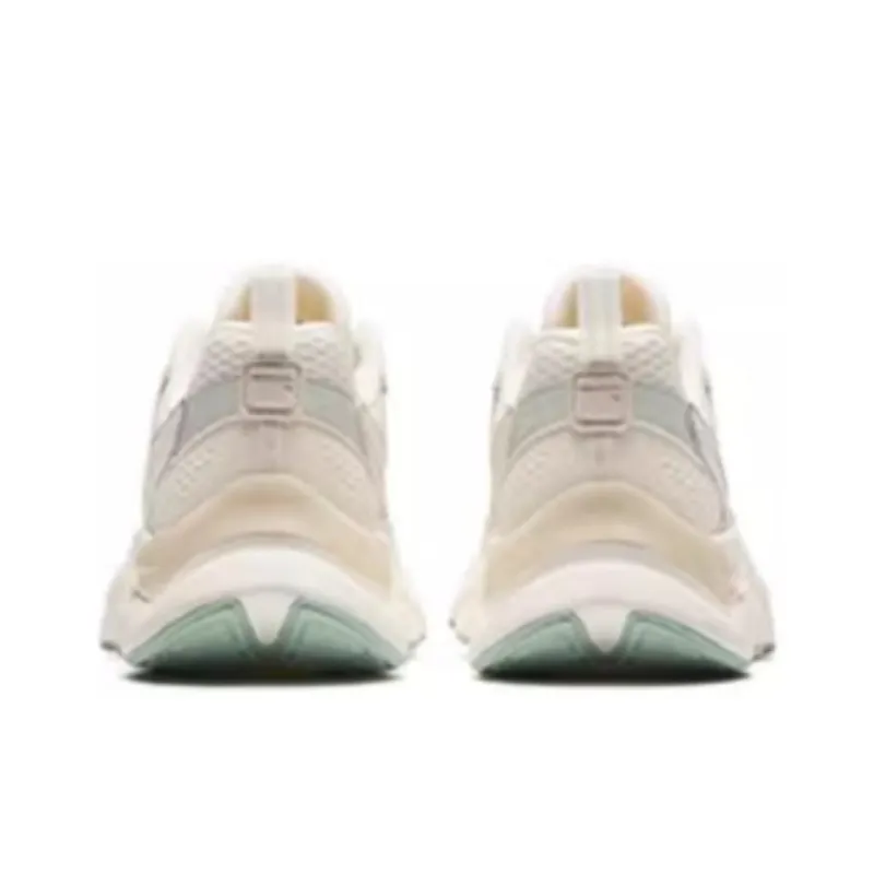 Anta Cushioned Slip Resistant Low Top Casual Shoes Women's White Green Gray-2