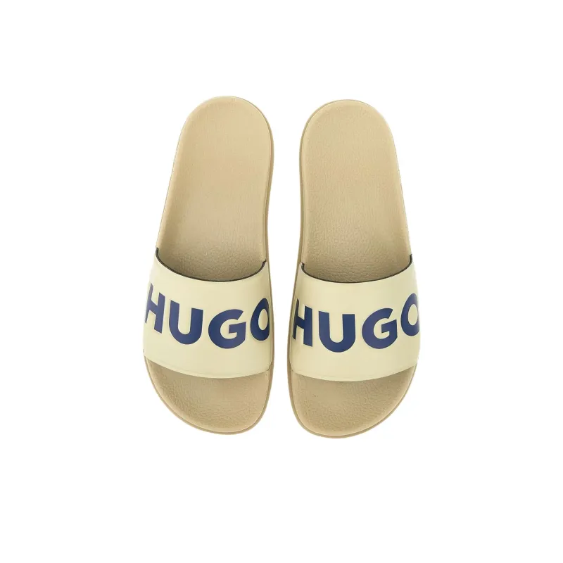 HUGO BOSS Slide Slippers Men's Beige-5