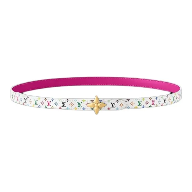 LOUIS VUITTON Lv X Tm Mini Flowergram 15mm Reversible Belt-1