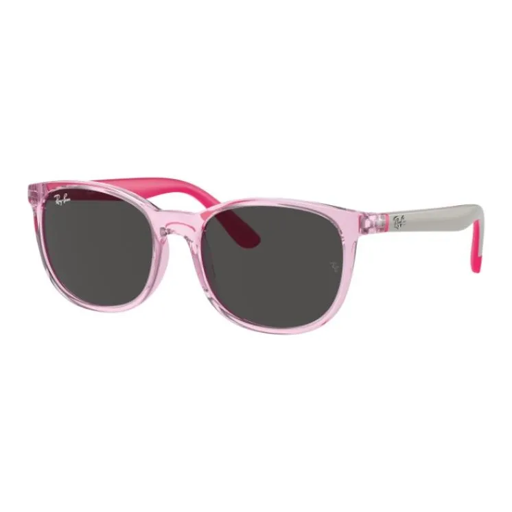 RayBan Injection-Molded Square Sunglasses Kids' Pink-0