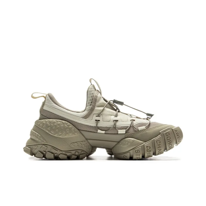LiNing CF Tracing, Forest Environment Low Top Hiking Shoes Women's Brown-1