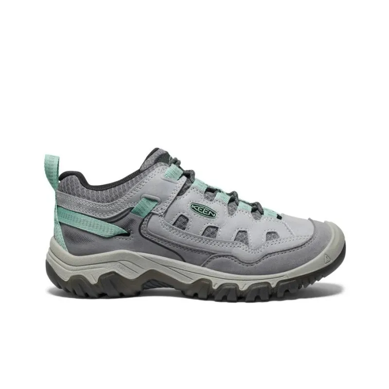 KEEN Targhee 4 Abrasion Resistant Low Top Hiking Shoes Women's Silver-1