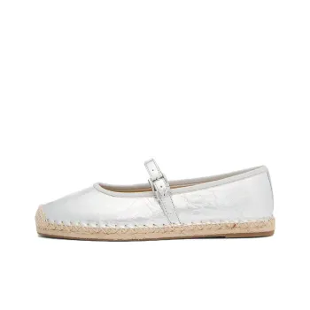 MICHAEL KORS Lynn Espadrilles Women's Silver