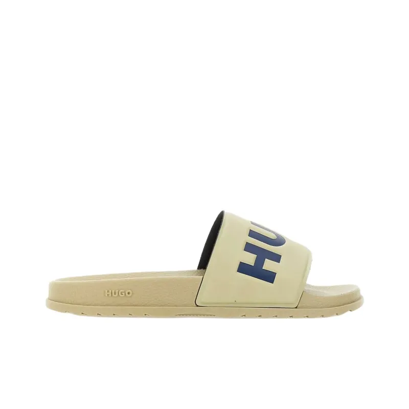 HUGO BOSS Slide Slippers Men's Beige-1