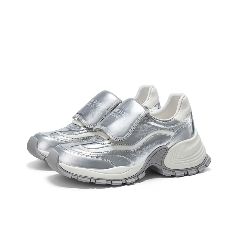 GG CC Sports Casual Anti Slip Wear Resistant Low Top Fashion Platform Chunky Sneakers Women's-6