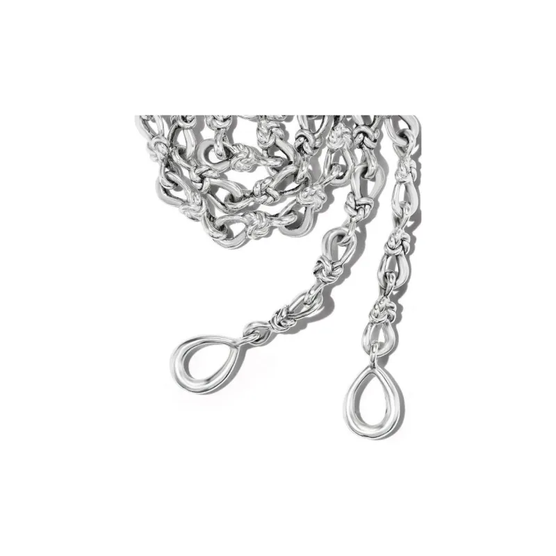Marla Aaron Large True Lover's Knot Necklace-1