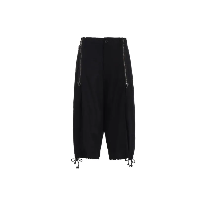 Yohji Yamamoto Ground Y SS25 Casual Shorts Unisex Black-1