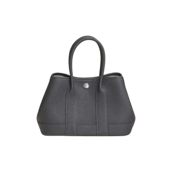 HERMES NEO GARDEN 23 Canvas With Leather Shoulder Bag, Crossbody Bag, Handbag Mini Women's Slate Gray