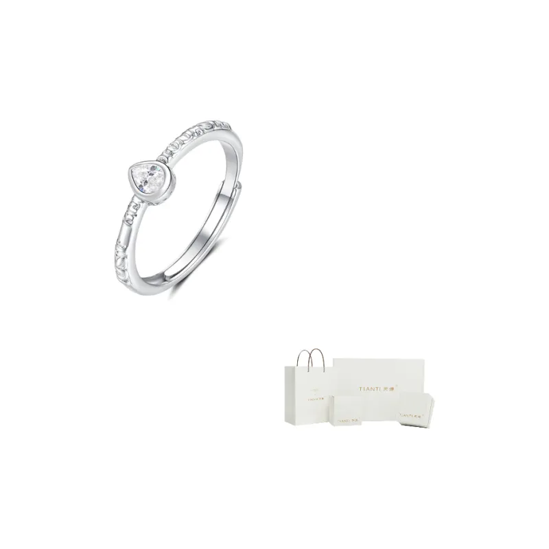 TIANTI Synthetic Cubic Zirconia S 925 Sterling Silver Rings Women's-1