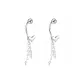 Fringe Silver 1 Pair Eh-1955.ebB