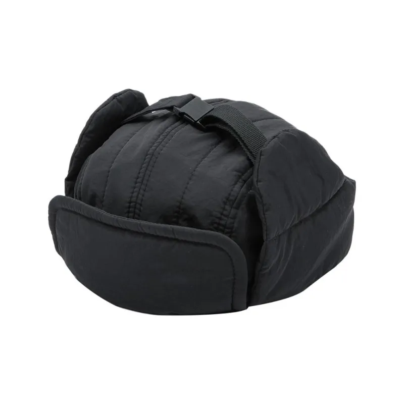 New Era Nylon Trapper Hats Unisex Black-6