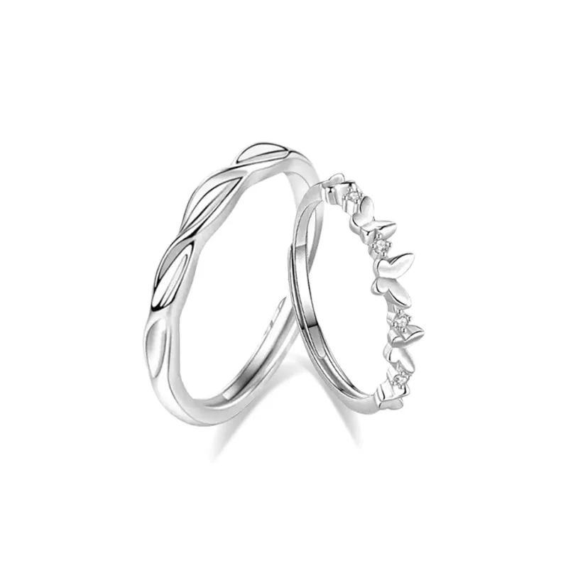 VEZA Sterling Silver Rings Unisex-15