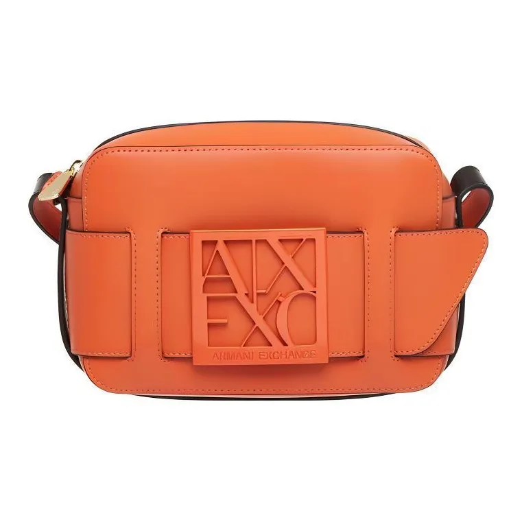 ARMANI EXCHANGEAE Polyurethane Crossbody Bag Shoulder Bag Women's Orange-0
