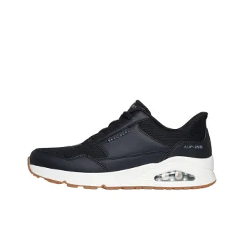 Skechers Slip Ins Cushioning, Slip Resistant, And Abrasion Resistant Low Top Casual Shoes Men's Black