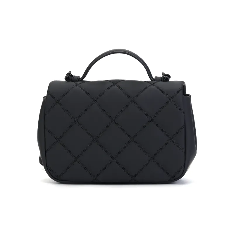 TORY BURCH TB-Willa Cow Leather Handbag Shoulder Bag Crossbody Bag Small Size Women's Frosted Black-2