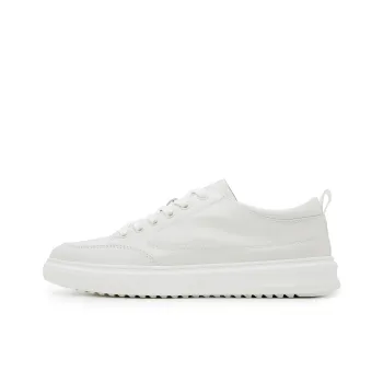 Satchi Low Top Skateboard Shoes Men's White
