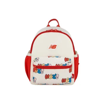 New Balance Polyester Backpack Mini Women's Red & Ecru