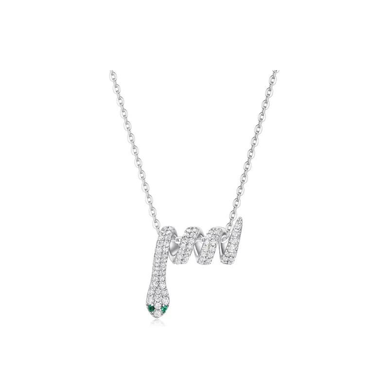 KADER 925 Sterling Silver Necklaces Women's Silver, Bestie Style Commemoration Box-0