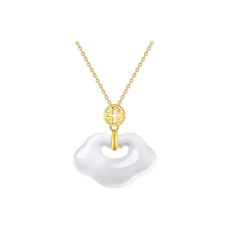 KADER Peace And Joy Series Chalcedony Jade Necklaces Women's-0