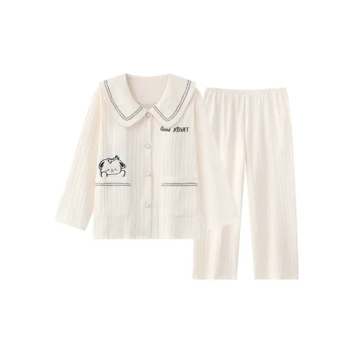 O'MESIK Pajama Set Women's Apricot
