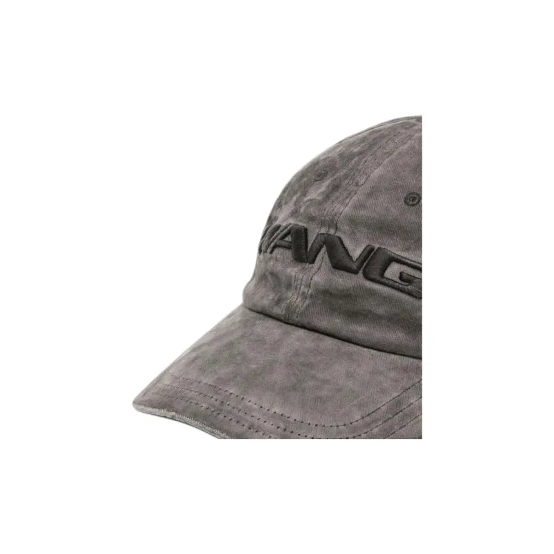 Alexander Wang 3D Logo embroidered Denim Cap-1