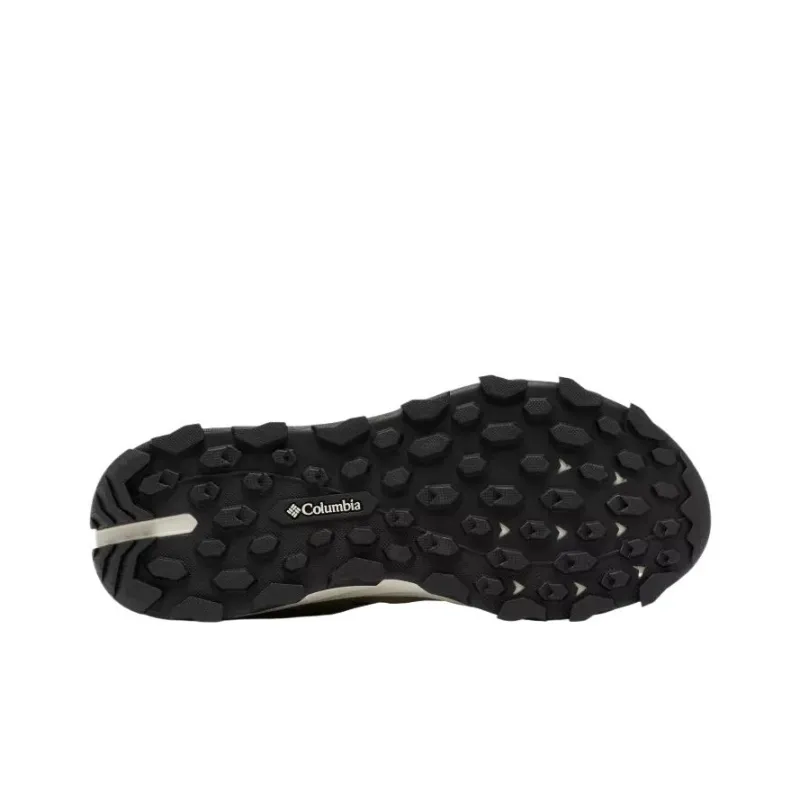 Columbia HATANA Slip-Resistant Low-Top Training Shoes Men's Egg Stone Black-5