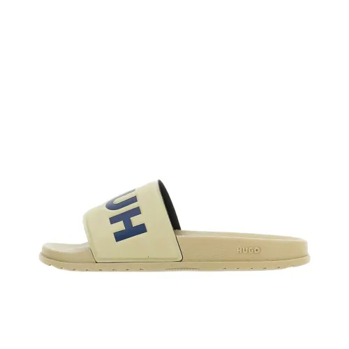 HUGO BOSS Slide Slippers Men's Beige