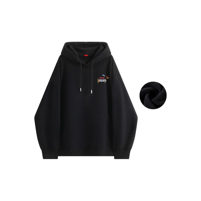 MIIOW Trend Party Series Sweatshirt Unisex Black-10