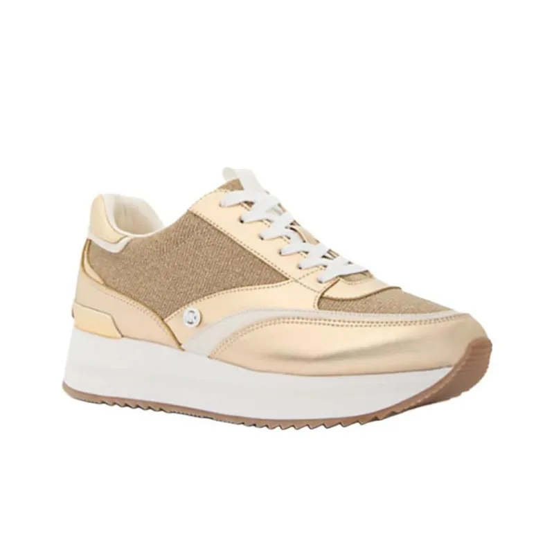 MICHAEL KORS Mariah Low-Top Casual Shoes Women's Gold-2