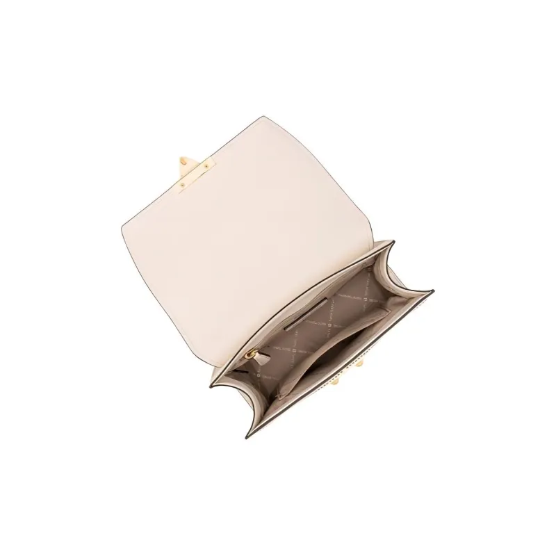 MICHAEL KORS PU Crossbody Bag, Shoulder Bag Medium Size Women's White-2