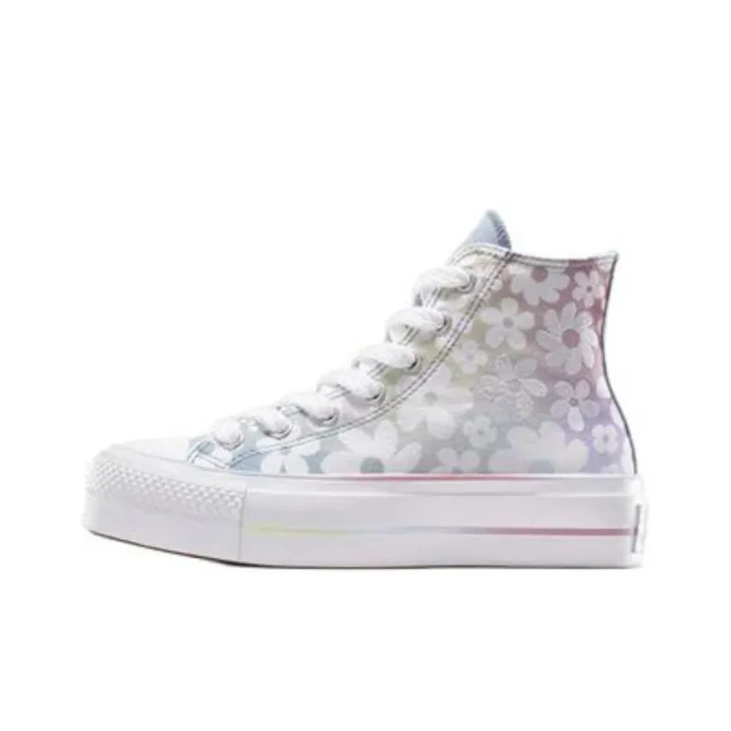 Converse Women's Chuck Taylor All Star Lift Platform High 'Gradient Flowers' Women's-0