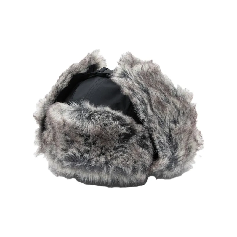 New Era Nylon Acrylic Polyester Trapper Hats Unisex Black-7