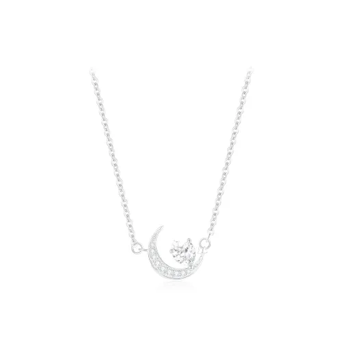 PRETTY DIARY S925 Silver Necklaces Women's