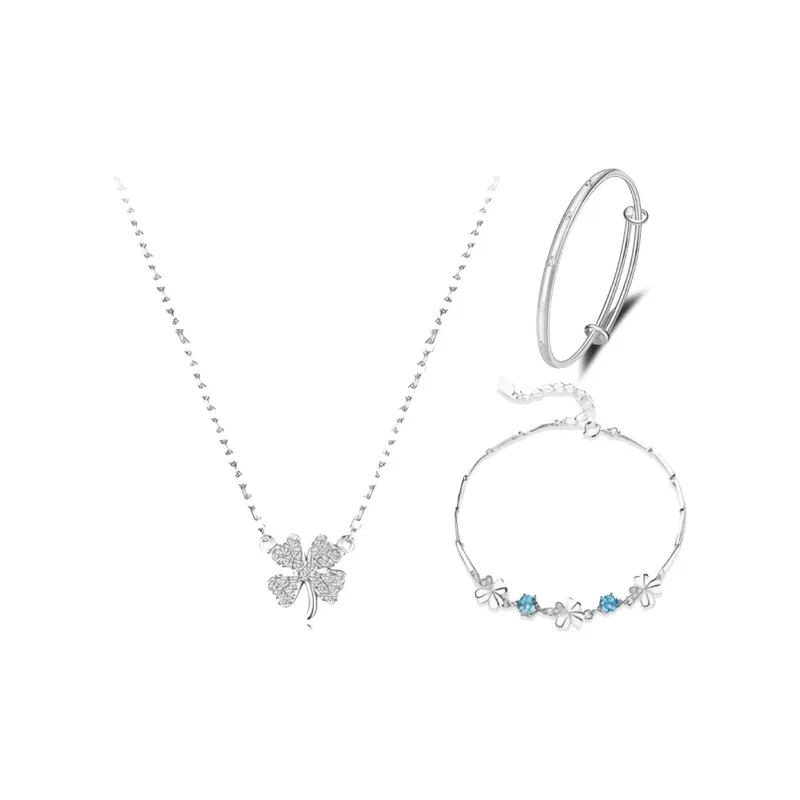 COPI Alloy Synthetic Cubic Zirconia Necklaces Unisex-3