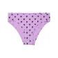 1 Pack (Purple Black Heart Print)
