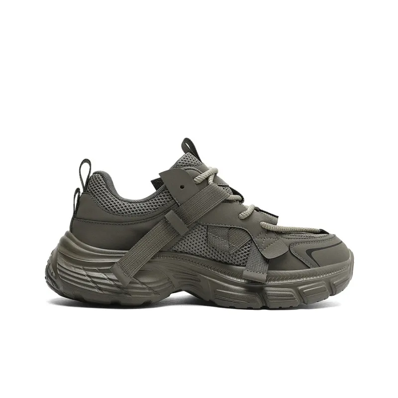 K-bird Cushioned Wear-Resistant Height Increasing Low-Top Casual Shoes Men's-19