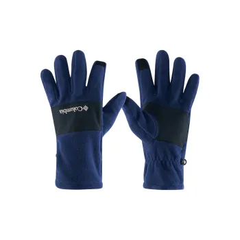 Columbia Polyester Elastane Gloves Men's Blue