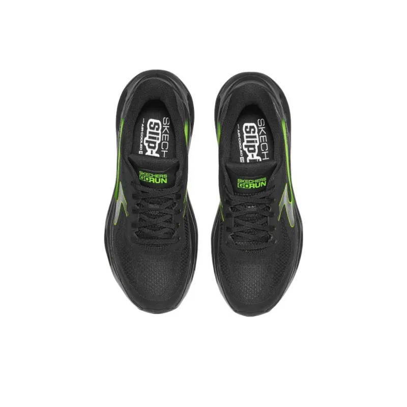 Skechers MEN'S GO Cushioning Lightweight Low Top Casual Running Shoes Men's Black-1