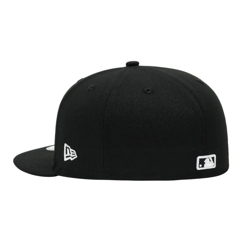 New Era Polyester Baseball Caps Unisex Black-1