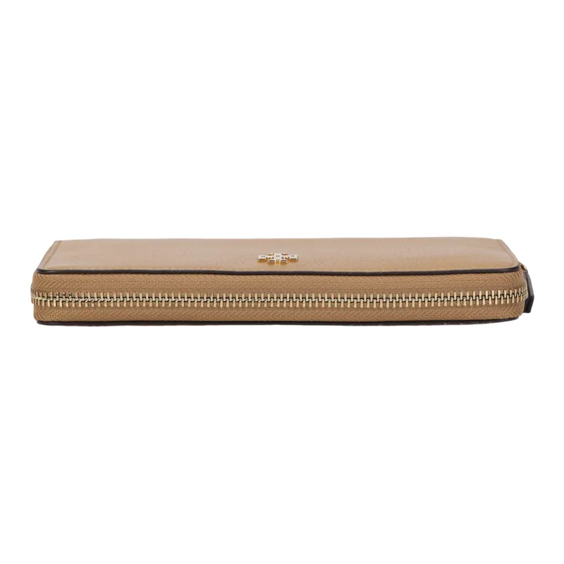 TORY BURCH Cow Leather Wallet Women's Brown-3