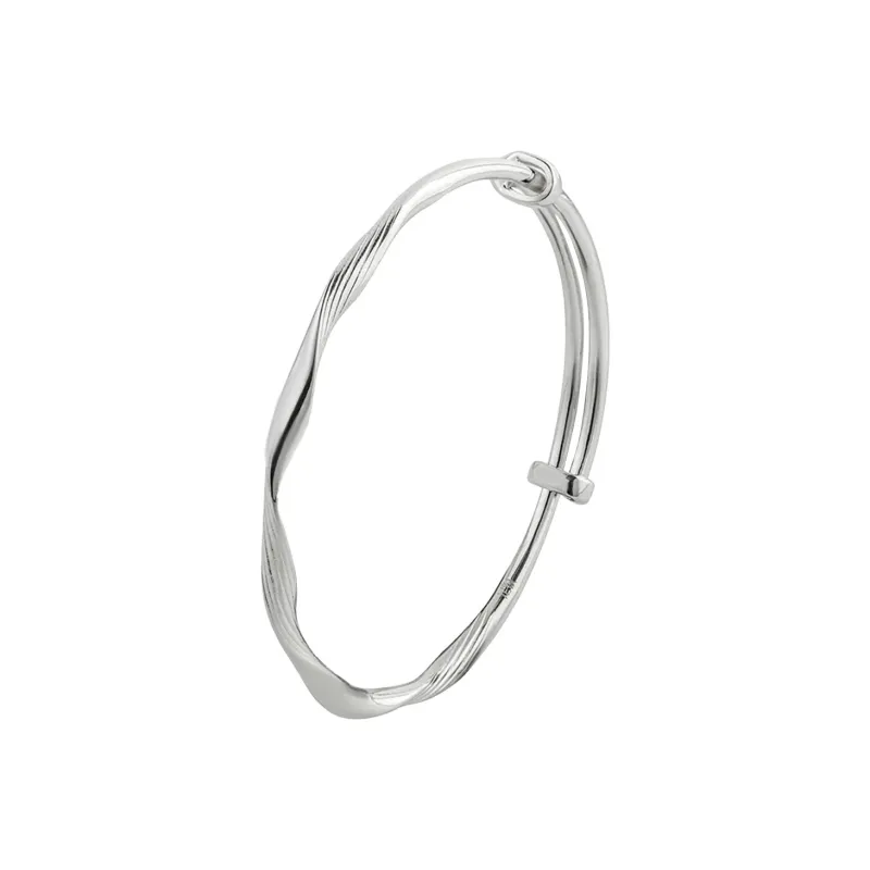 Golden Bliss S999 Fine Silver Sterling Silver Bracelets Women's-0