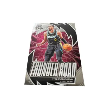 PANINI Trailblazers Tyrese Haliburton Thunder Road Classic Game Selection Player Card Rare Card Sports Cards 1 Pc