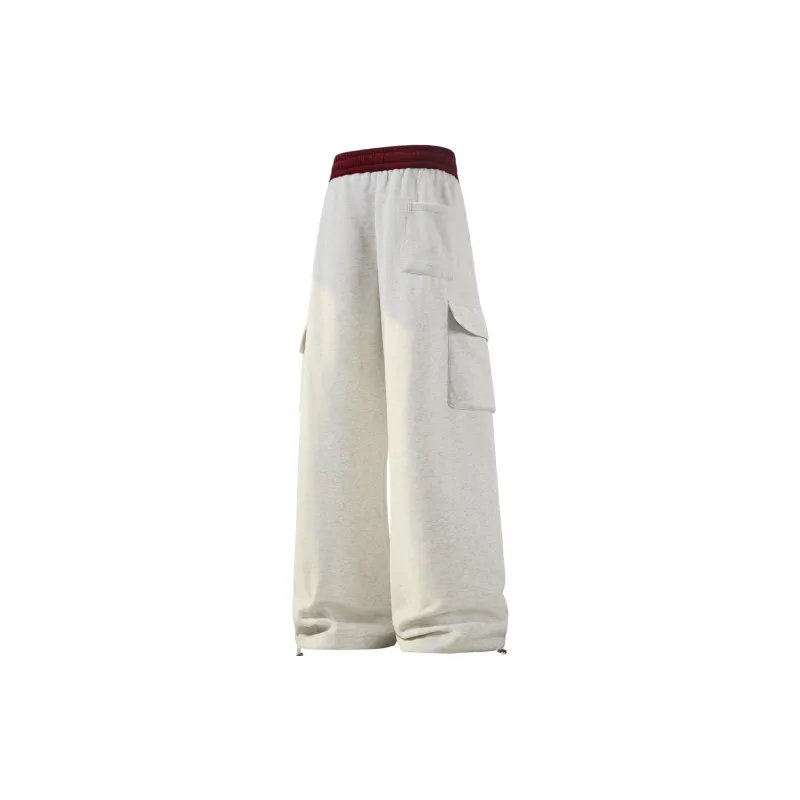 SWAMP AREA Casual Pants Unisex Black-13